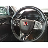 Honda Direksiyon Logo Siyah Kırmızı