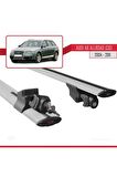 Audi A6 (C6) Allroad 2004-2011 Arası ile uyumlu HOOK Model Anahtar Kilitli Ara Atkı Tavan Barı GRİ