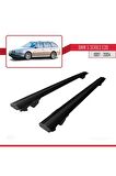 BMW 5 Serisi (E39) 1997-2004 Arası ile uyumlu HOOK Model Anahtar Kilitli Ara Atkı Tavan Barı SİYAH