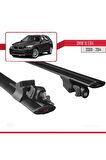 Bmw X1 (E84) 2009-2014 ve Arası ile uyumlu HOOK Model Anahtar Kilitli Ara Atkı Tavan Barı SİYAH