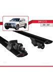 BMW X3 (F25) 2011-2017 Arası ile uyumlu HOOK Model Anahtar Kilitli Ara Atkı Tavan Barı SİYAH