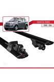 Daihatsu Terios 2006-2016 Arası ile uyumlu HOOK Model Anahtar Kilitli Ara Atkı Tavan Barı SİYAH