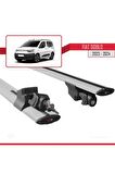 Fiat Doblo 2023 2024 HOOK Model Anahtar Kilitli Ara Atkı Tavan Barı GRİ