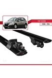 Fiat Sedici 2006-2014 Arası ile uyumlu HOOK Model Anahtar Kilitli Ara Atkı Tavan Barı SİYAH