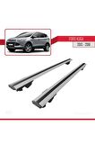 Ford Kuga 2013-2016 Arası ile uyumlu HOOK Model Anahtar Kilitli Ara Atkı Tavan Barı GRİ