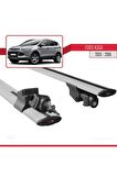 Ford Kuga 2013-2016 Arası ile uyumlu HOOK Model Anahtar Kilitli Ara Atkı Tavan Barı GRİ