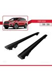 Ford Kuga 2016-2019 Arası ile uyumlu HOOK Model Anahtar Kilitli Ara Atkı Tavan Barı SİYAH