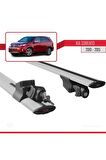 Kia Sorento 2010-2015 Arası ile uyumlu HOOK Model Anahtar Kilitli Ara Atkı Tavan Barı GRİ