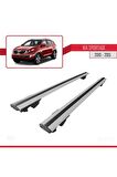 Kia Sportage (SL) 2010-2015 Arası Ile Uyumlu Hook Model Anahtar Kilitli Ara Atkı Tavan Barı Gri