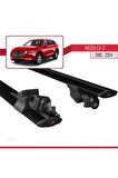 Mazda CX-9 2016 ve Sonrası ile uyumlu HOOK Model Anahtar Kilitli Ara Atkı Tavan Barı SİYAH