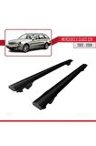 Mercedes E Class (W211) SW 2002-2009 Arası  HOOK Model Anahtar Kilitli Ara Atkı Tavan Barı SİYAH