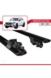 Mercedes GLC (X254) 2022 ve Sonrası ile uyumlu HOOK Model Anahtar Kilitli Ara Atkı Tavan Barı SİYAH