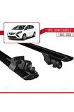 Opel Zafira Tourer C 2012-2019 Arası ile Uyumlu HOOK Model Anahtar Kilitli Ara Atkı Tavan Barı SİYAH