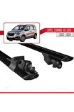 Opel Combo (E) Life 2023 2024 HOOK Model Anahtar Kilitli Ara Atkı Tavan Barı SİYAH