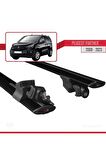 Peugeot Partner 2019-2024 Arası ile uyumlu HOOK Model Anahtar Kilitli Ara Atkı Tavan Barı SİYAH