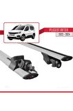 Peugeot Rifter 2023 2024 HOOK Model Anahtar Kilitli Ara Atkı Tavan Barı GRİ