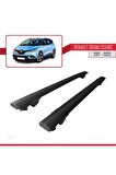 Renault Grand Scenic 2017-2022 Arası ile uyumlu HOOK Model Anahtar Kilitli Ara Atkı Tavan Barı SİYAH