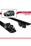 Subaru Forester 2008-2013 Arası ile uyumlu HOOK Model Anahtar Kilitli Ara Atkı Tavan Barı SİYAH
