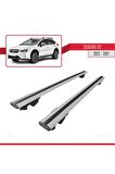 Subaru XV 2012-2017 Arası ile uyumlu HOOK Model Anahtar Kilitli Ara Atkı Tavan Barı GRİ