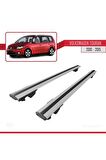 Volkswagen Touran 2010-2015 Arası ile uyumlu HOOK Model Anahtar Kilitli Ara Atkı Tavan Barı GRİ