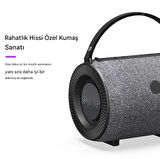 Stereo Bas Yüksek Ses Taşınabilir Kablosuz Bluetooth Hoparlör  USB AUX MP3 Müzik Keyfi