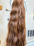 HairPim Wavy %100 İnsan Saçı (0.8 Gr) Kahve 250 Adet 70 Cm HP347