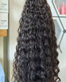 HairPim Jakarta 100% İnsan Saçı (0.6 Gr) Doğal Kestane Perma 50 Adet 70 Cm Yeni Nesil Kaynak HP368