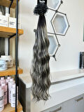 HairPim Wavy (0.8 Gr) Kırçıllı Röfle 50 Adet 70 Cm Yeni Nesil Kaynak Saç HP654