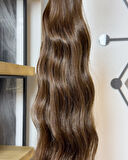 HairPim Wavy (0.6 Gr) Kahve 50 Adet 70 Cm Yeni Nesil Kaynak Saç HPK358