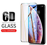 Apple iPhone 16 Pro Max Ekran Koruyucu 6D Kırılmaz Cam - Ultra Darbe Emici Etkin Koruma - Ekranı Tam Kaplar