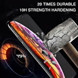 Apple iPhone 16 Pro Max Ekran Koruyucu 6D Kırılmaz Cam - Ultra Darbe Emici Etkin Koruma - Ekranı Tam Kaplar