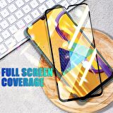 Samsung Galaxy M34 5G Ekran Koruyucu 6D Kırılmaz Cam Ultra Darbe Emici Etkin Koruma Ekranı Tam Kaplar