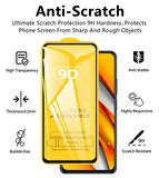 Samsung Galaxy A55 5G Ekran Koruyucu 9D Kırılmaz Cam Ultra Darbe Emici Etkin Koruma Ekranı Tam Kaplar