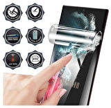 Honor Magic V3 Ekran Koruyucu Esnek Nano Hydrogel Film - Ultra Darbe Emici Etkin Koruma - Ekranı Tam Kaplar
