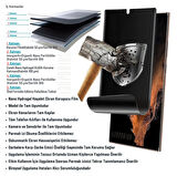 Samsung Galaxy Z Flip 6 Hayalet Ekran Koruyucu Esnek Nano Hydrogel Film - Ultra Darbe Emici Etkin Koruma - Ekranı Tam Kaplar