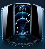 Apple iPhone 11 Hayalet Ekran Koruyucu 6D Kırılmaz Cam Gizlilik Korumalı - Ekranı Tam Kaplar