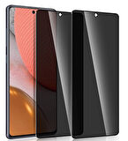 Oppo A60 Hayalet Ekran Koruyucu 6D Kırılmaz Cam Gizlilik Korumalı - Extra Darbe Emici Etkin Koruma - Ekranı Tam Kaplar 