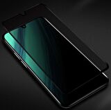 Samsung Galaxy A70 Hayalet Ekran Koruyucu 9D Kırılmaz Cam Gizlilik Korumalı - Ekranı Tam Kaplar - Ultra Darbe Emici Etkin Koruma