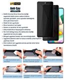 Xiaomi 14T Hayalet Ekran Koruyucu 9D Kırılmaz Cam Gizlilik Korumalı - Tam Kaplar - Extra Koruma