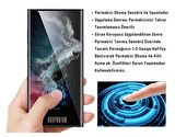 Samsung Galaxy S23 Ultra Kavisli Hayalet Ekran Koruyucu Nano Pet Film - Ultra Darbe Emici Etkin Koruma - Ekranı Tam Kaplar