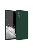 General Mobile GM 24 Pro Uyumlu Silikon Kılıf - Kamera Korumalı Esnek Kapak - Yeşil