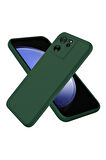 Xiaomi 13T Pro Uyumlu Silikon Kılıf - Kamera Korumalı Esnek Pastel Renk Kapak - Yeşil