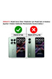 Poco X7 Uyumlu Silikon Kılıf - Kamera Korumalı Esnek Pastel Renk Kapak - Gri