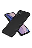 Redmi Note 12 Pro 4G Uyumlu Silikon Kılıf - Kamera Korumalı Esnek Pastel Renk Kapak - Siyah