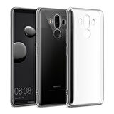 Huawei Mate 10 Pro Uyumlu Şeffaf Silikon Kılıf - Kamera Korumalı Esnek Tam Koruma Kapak