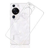 Huawei P60 Pro Uyumlu Şeffaf Silikon Kılıf - Kamera Korumalı Esnek Tam Koruma Kapak