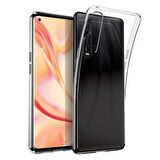 Oppo Find X2 Uyumlu Şeffaf Silikon Kılıf - Kamera Korumalı Esnek Tam Koruma Kapak