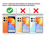 Infinix Note 30 Kılıf Darbe Emici Köşe Korumalı Kartlıklı Cüzdanlı Silikon Kapak - Füme