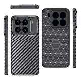 Xiaomi 15 Uyumlu Silikon Kılıf Karbon Desenli Darbe Emici Autofocus Tam koruma Kapak
