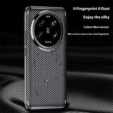 Xiaomi 15 Ultra Uyumlu Silikon Kılıf Karbon Desenli Darbe Emici Autofocus Tam koruma Kapak